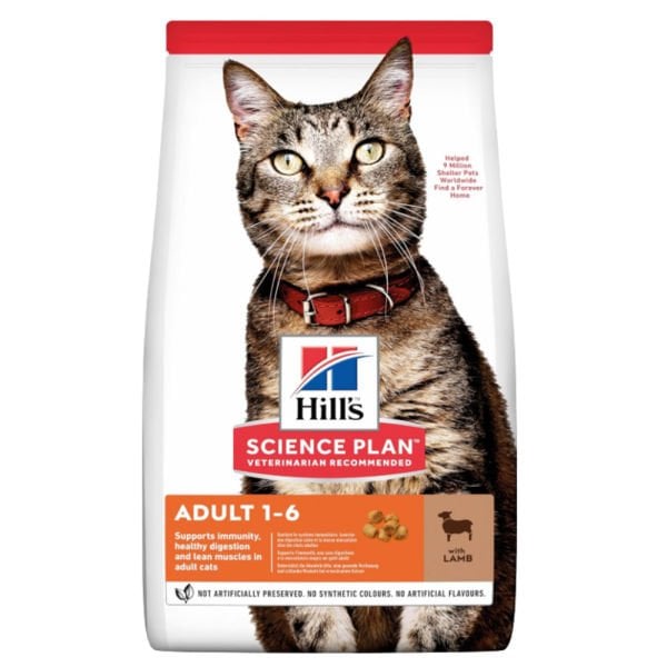 Hill's SCIENCE PLAN  1 Kg Açık Yetişkin Kuzulu Kedi Maması
