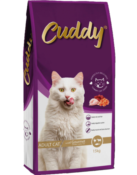 Cuddy Yetişkin Kedi Maması Gurme 15 KG