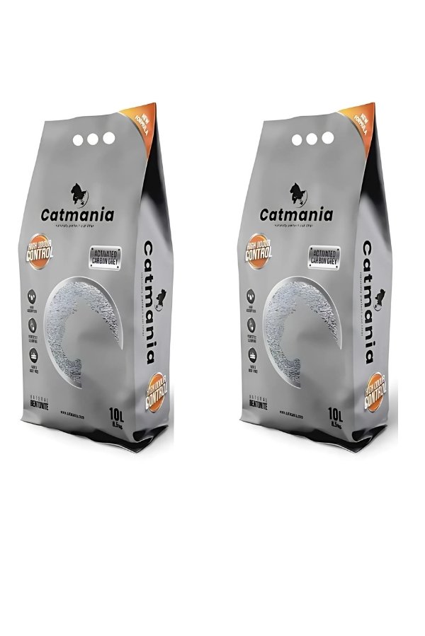 Catmania Carbon Grey Kedi Kumu 10LT x 2 Li