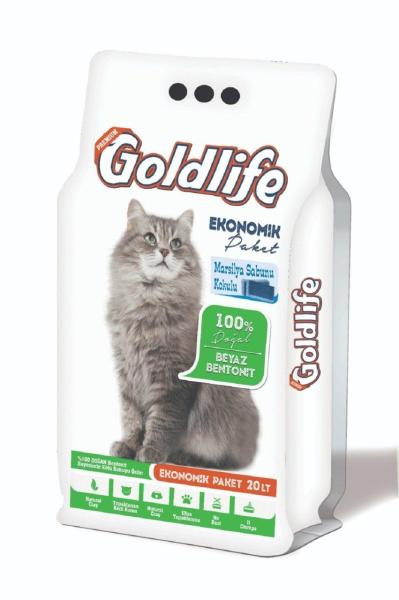 Goldlife Ekonomik Paket Marsilya Sabunlu 20 Lt ince taneli
